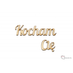 Kocham Cię - napis A171